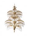 Hildebrandt Chandelier Vintage Brass Finish