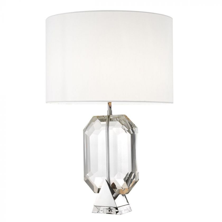 Emerald table lamp nickel OUTLET