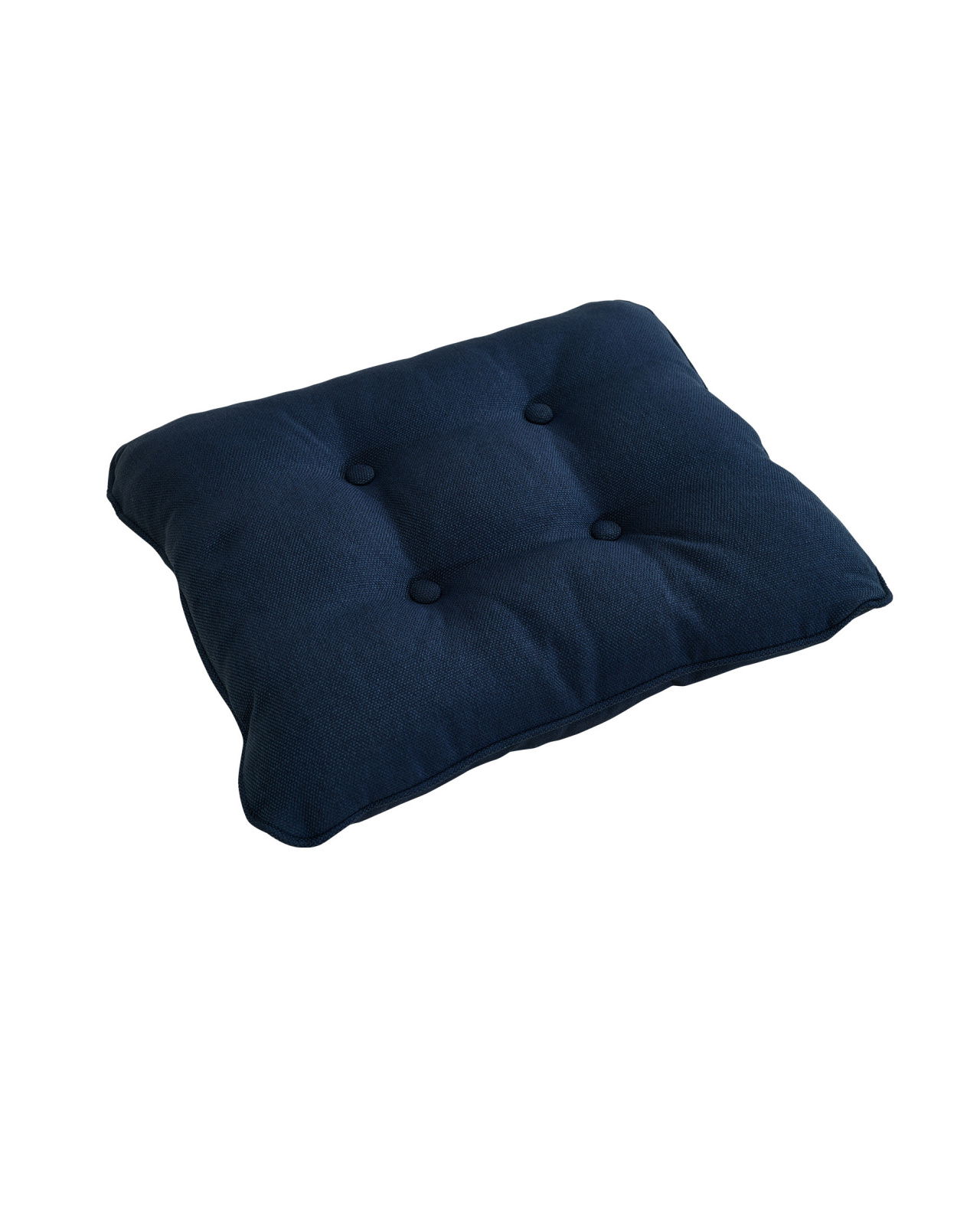 Dog bed cushion indigo