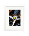 Ferrari Dashboard White / Small