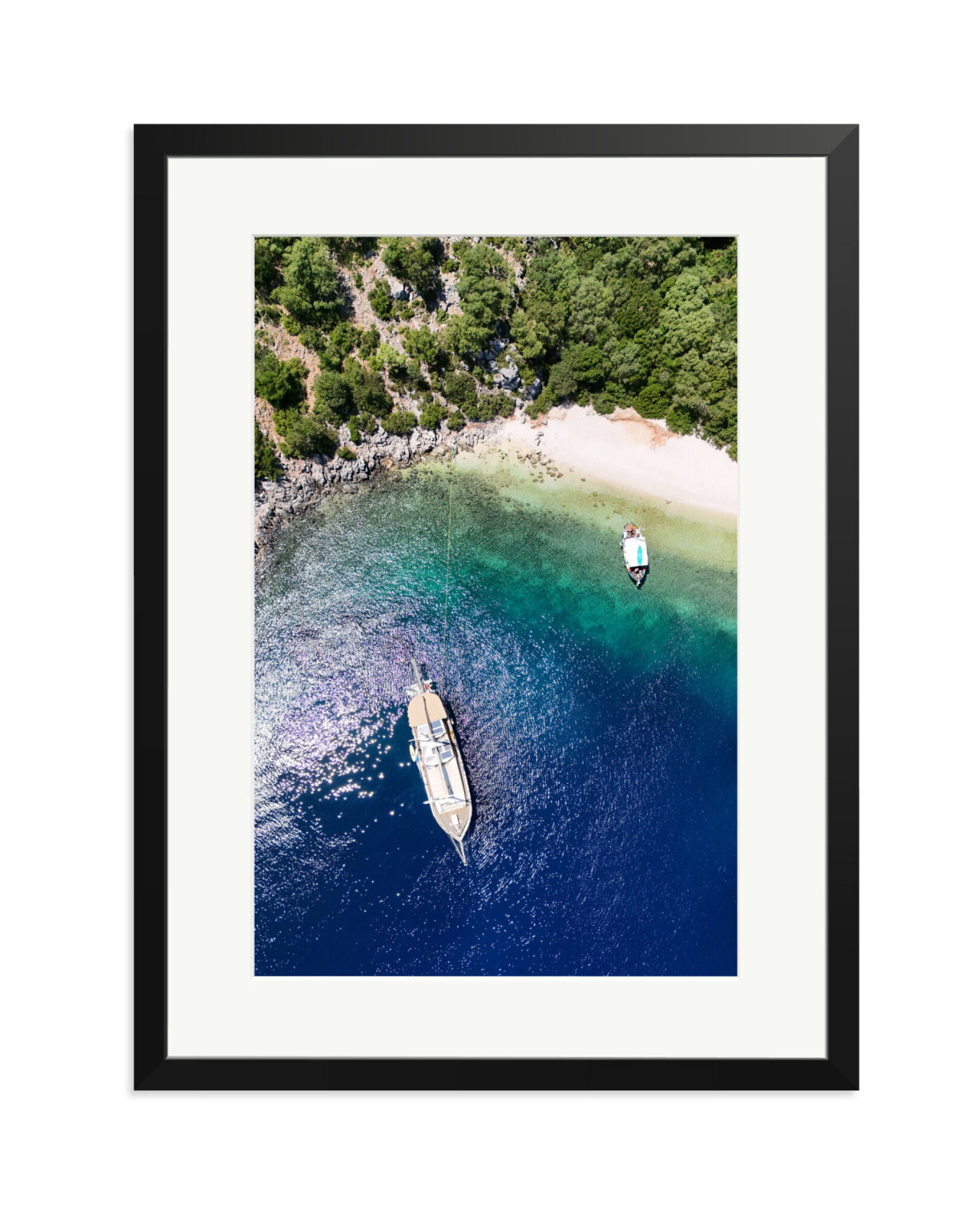 Sailing in Kefalonia Black / XL