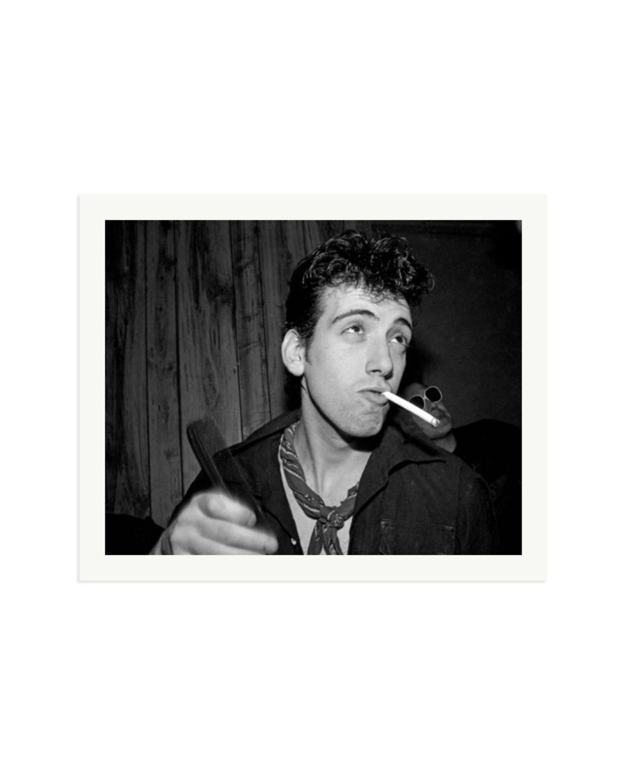 Mick Jones of The Clash Backstage 1979 Print Only / XXL
