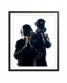 Daft Punk Robot Pray Black / XXL