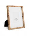 Braga Picture Frame Light Brown Mappa Burl S