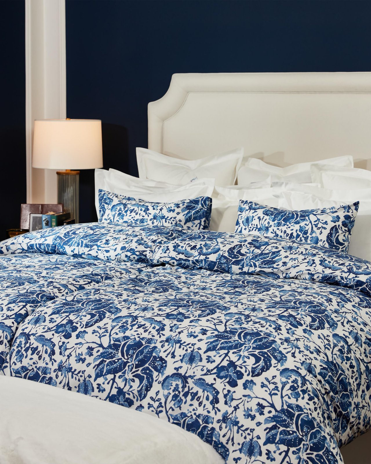 Sorrento Bedding Set Blue/White