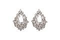 Alice earrings crystal silver
