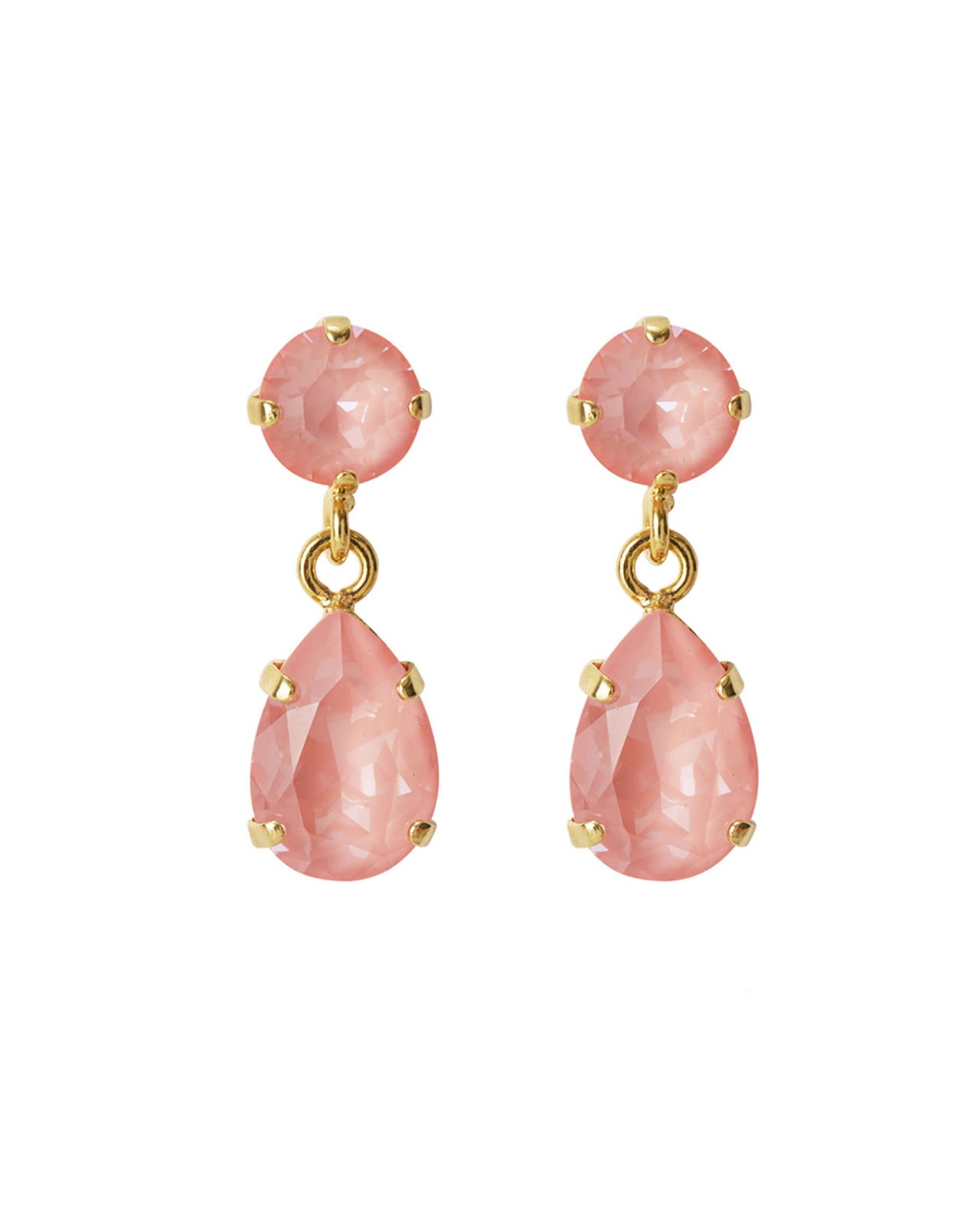 Mini Drop Earrings Flamingo Ignite