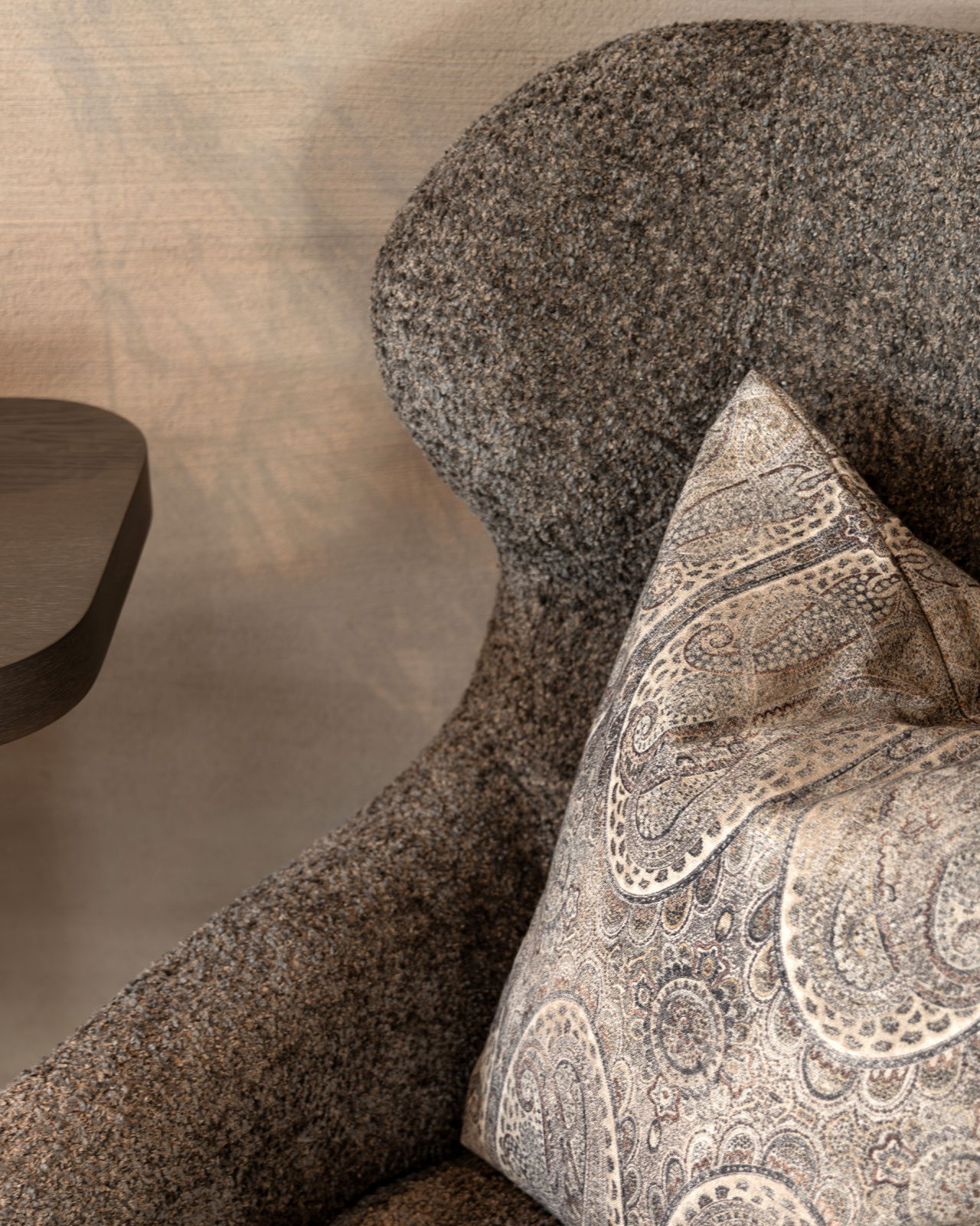 Toulouse fåtölj vega wood