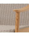 Honolulu käsinojallinen tuolit natural teak