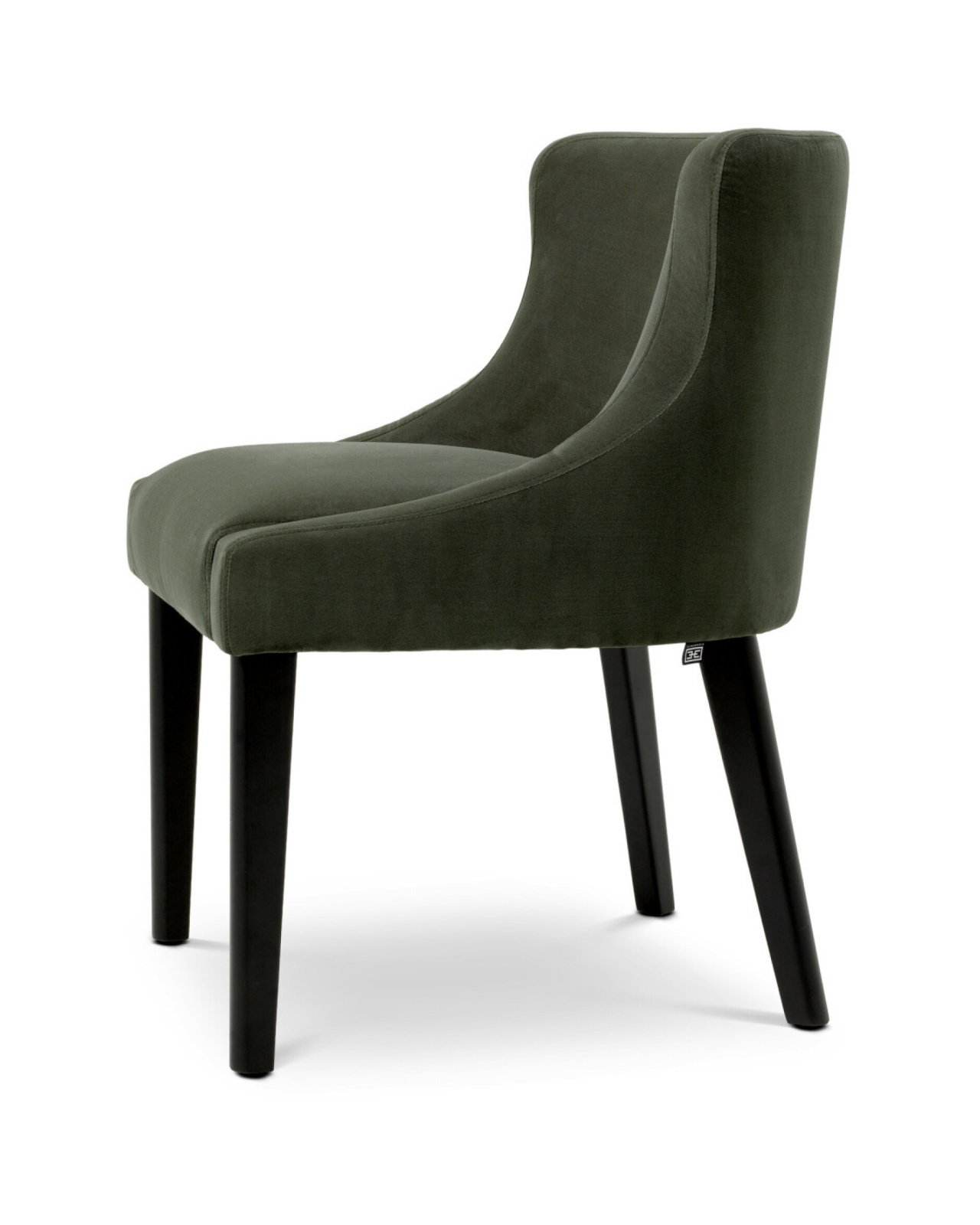 Chavelle dining chair torrin green velvet