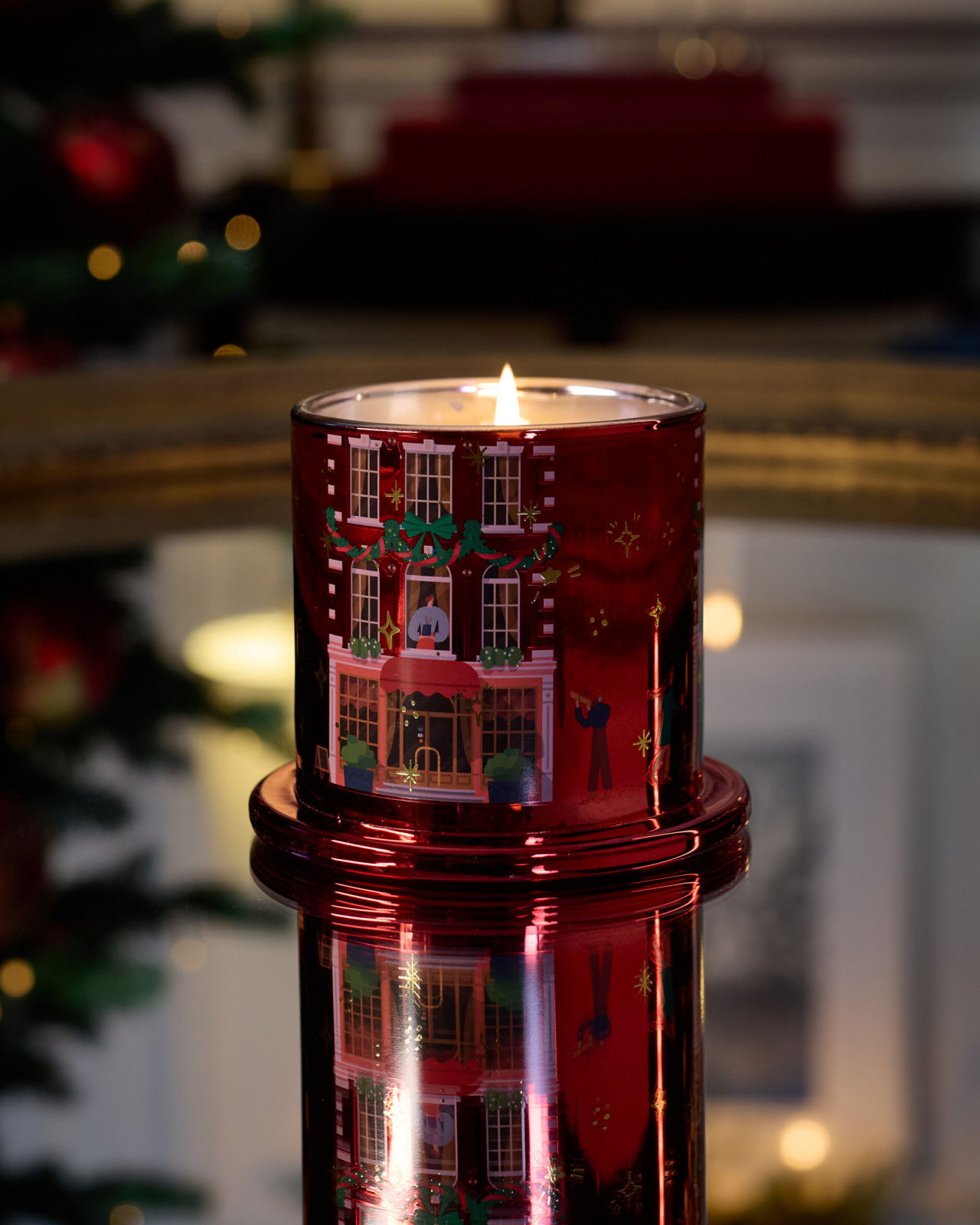 Rue de Rivoli Scented Candle Red