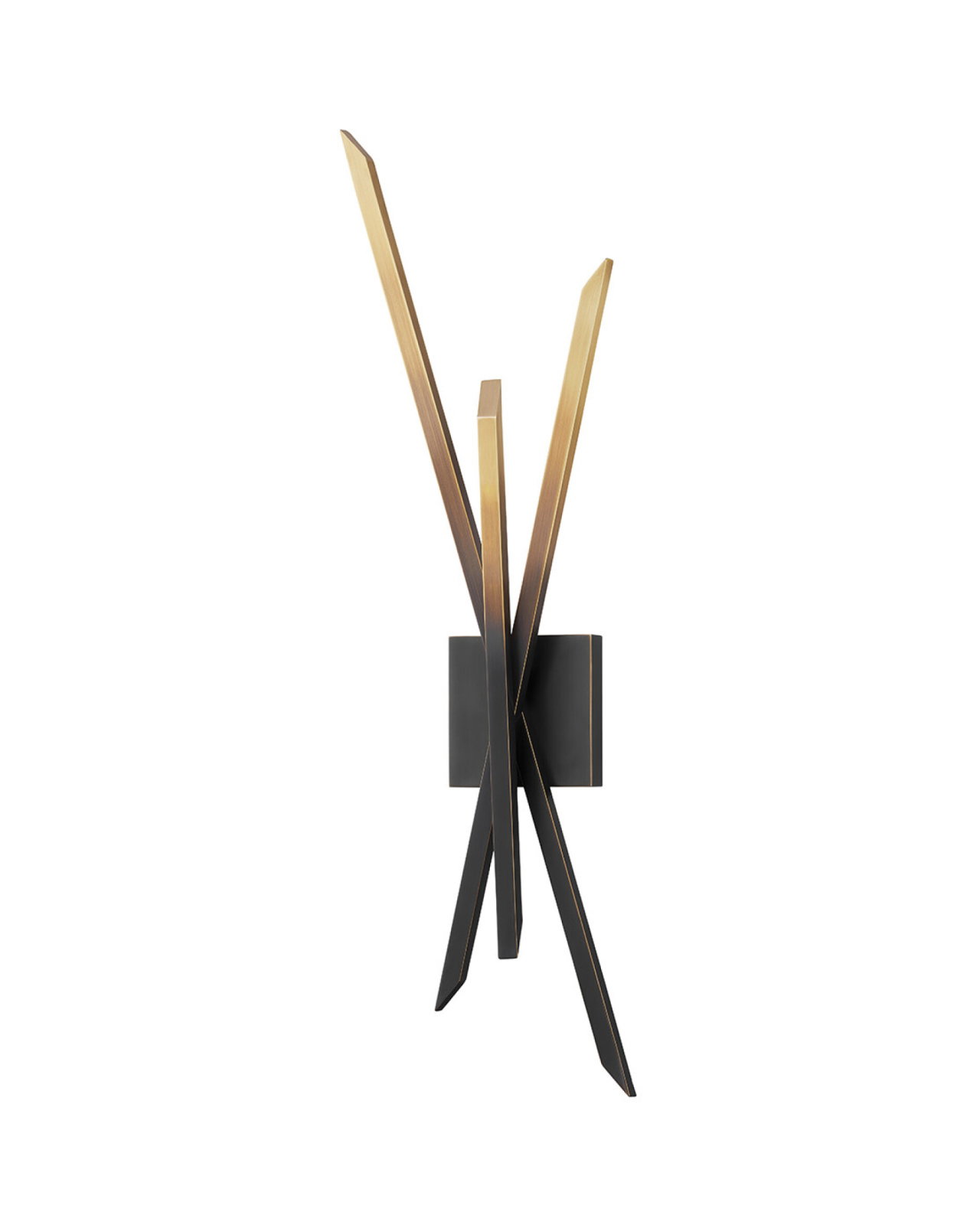 Gansevoort vegglampe gradient brass