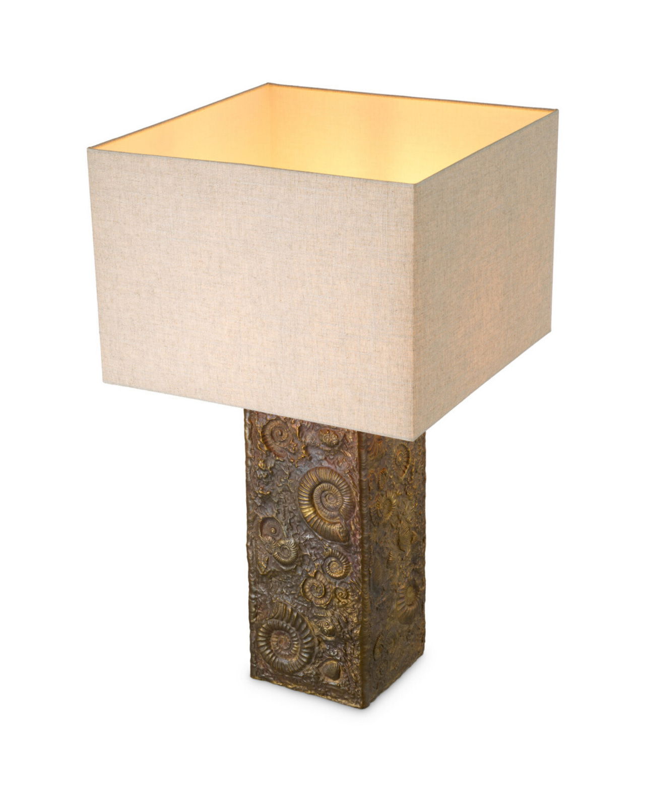 Kamari tischleuchte antikem Messing