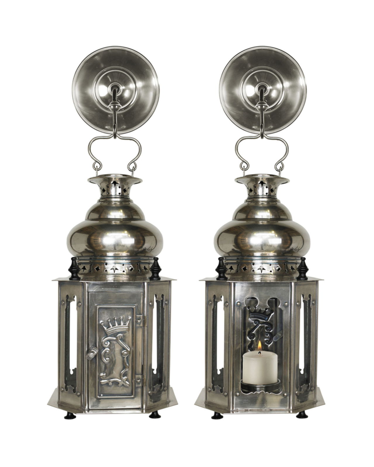 Venetian Lantern, Antique Silver