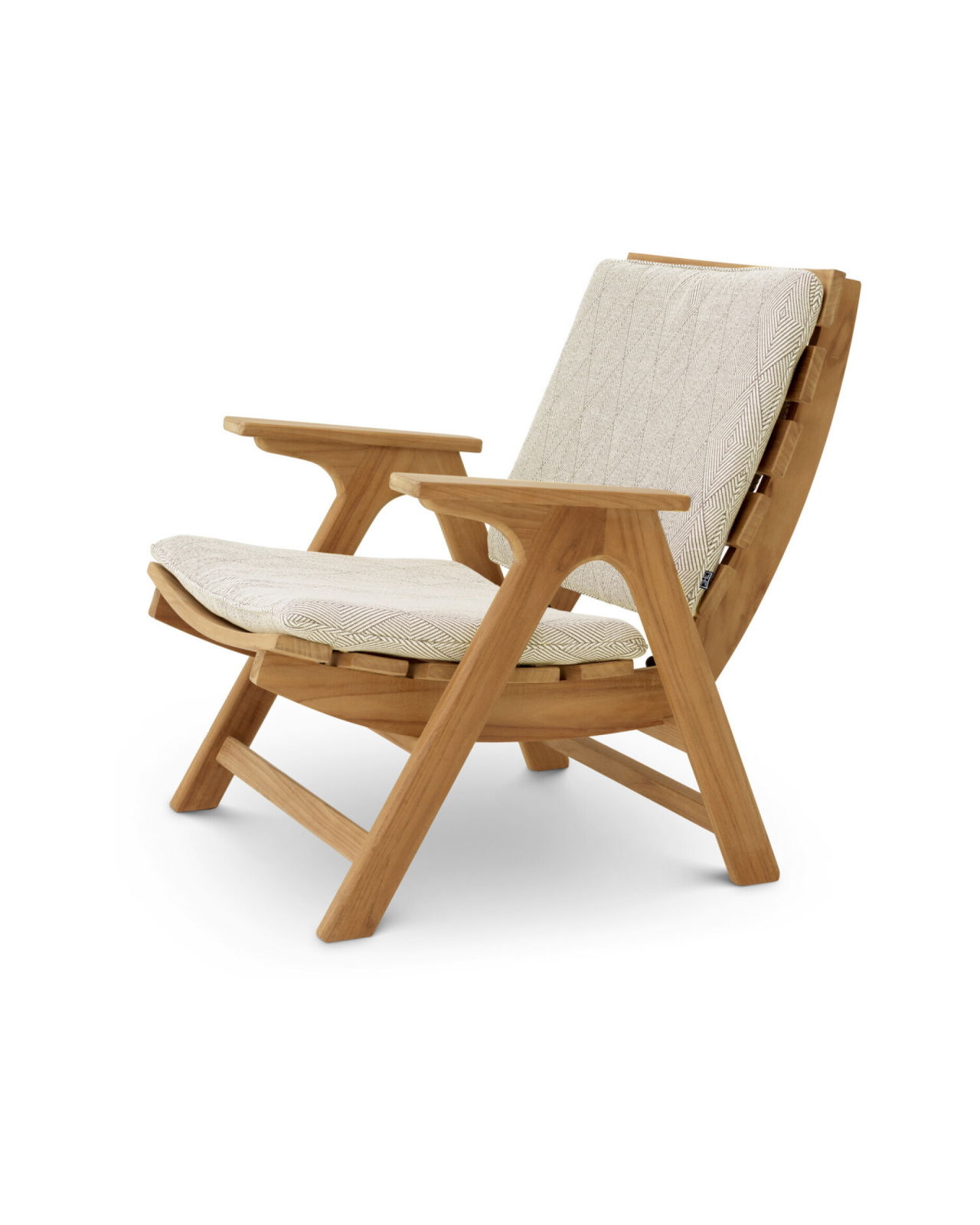 Oceanview fåtølje natural teak