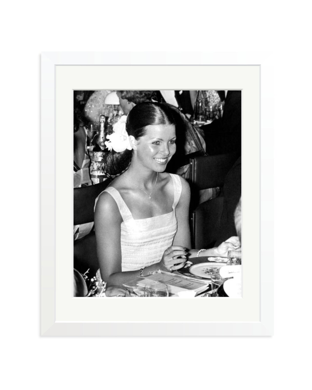 Princess Caroline of Monaco White / Medium