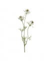 Nigella faux flower white