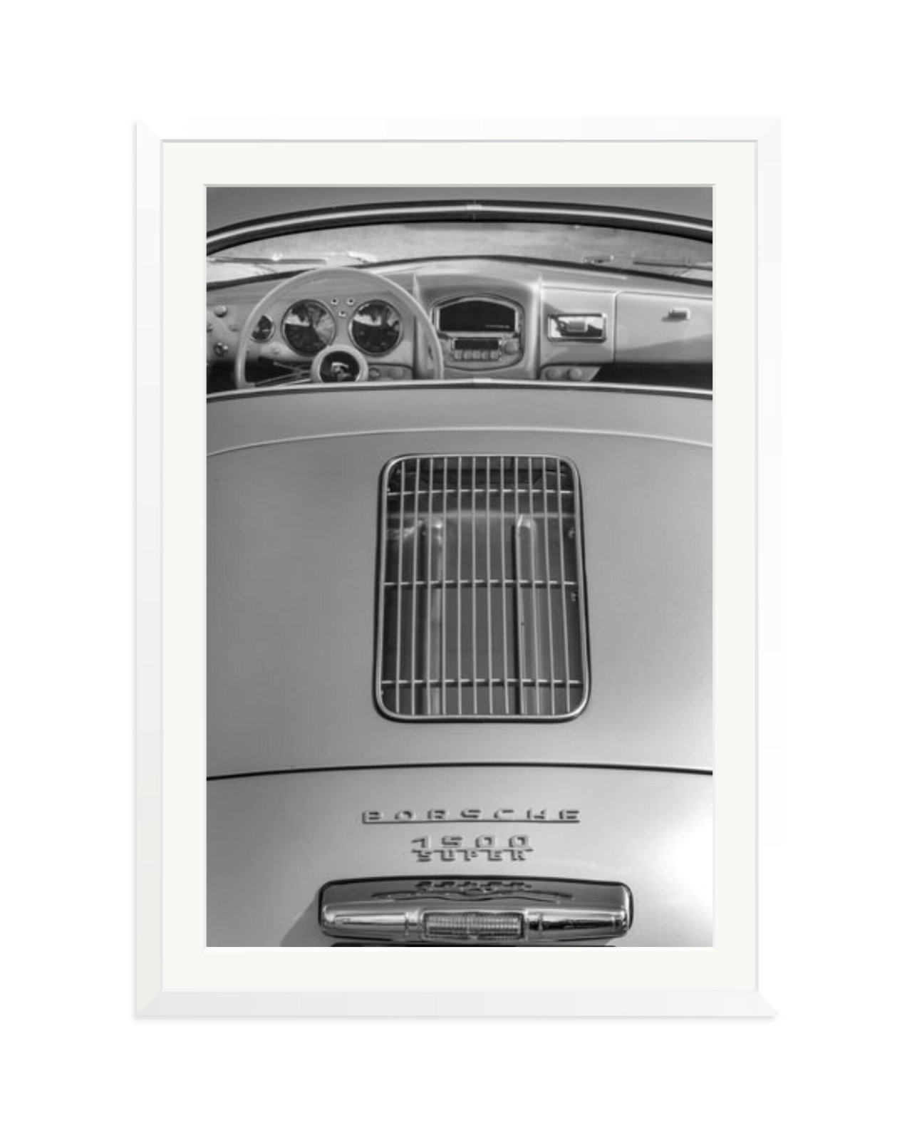 1955 Porsche 356 White / XXL
