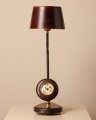 Clifton table lamp with clock