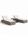 Orlando sun lounger with Anson side table