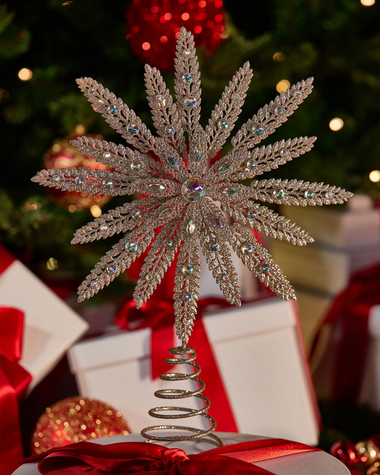 Vincent Tree Topper Silver