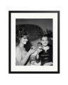 Claudia Cardinale and Romy Schneider Black / XL