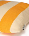 Striped putetrekk oransje