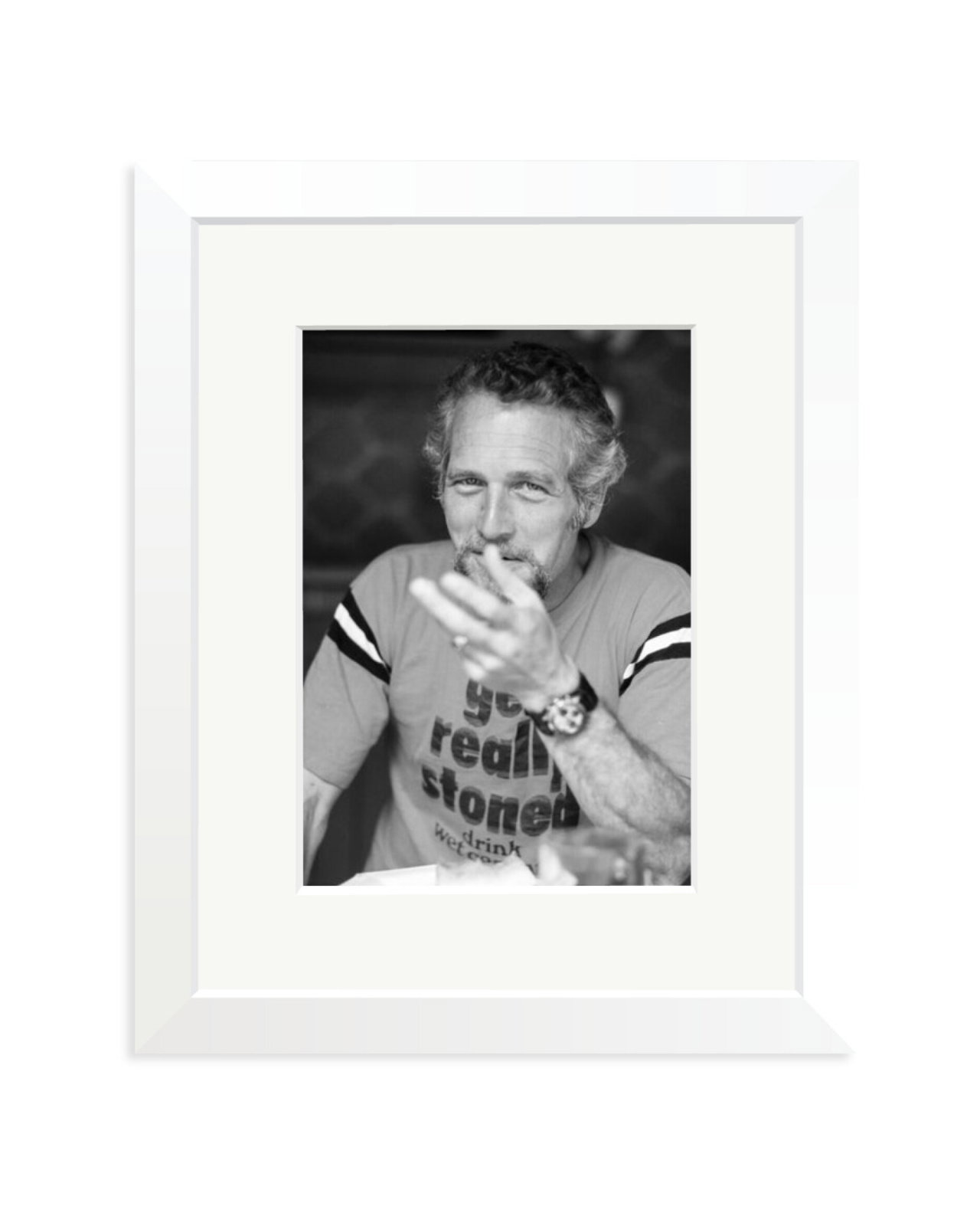 Paul Newman, 1981 White / Small