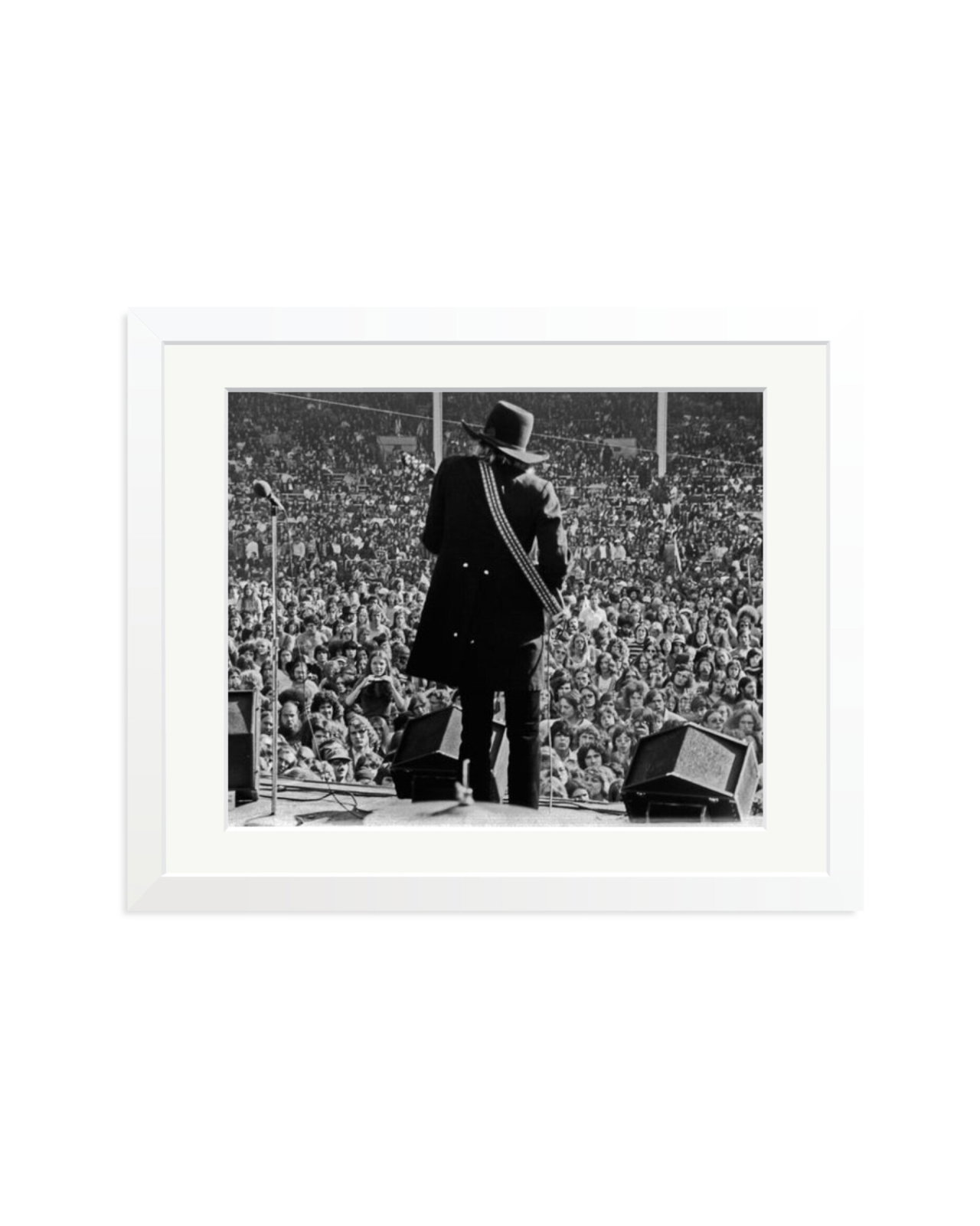Joe Walsh at Cleveland Stadium White / Medium