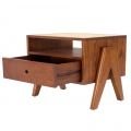 Latour bedside table brown
