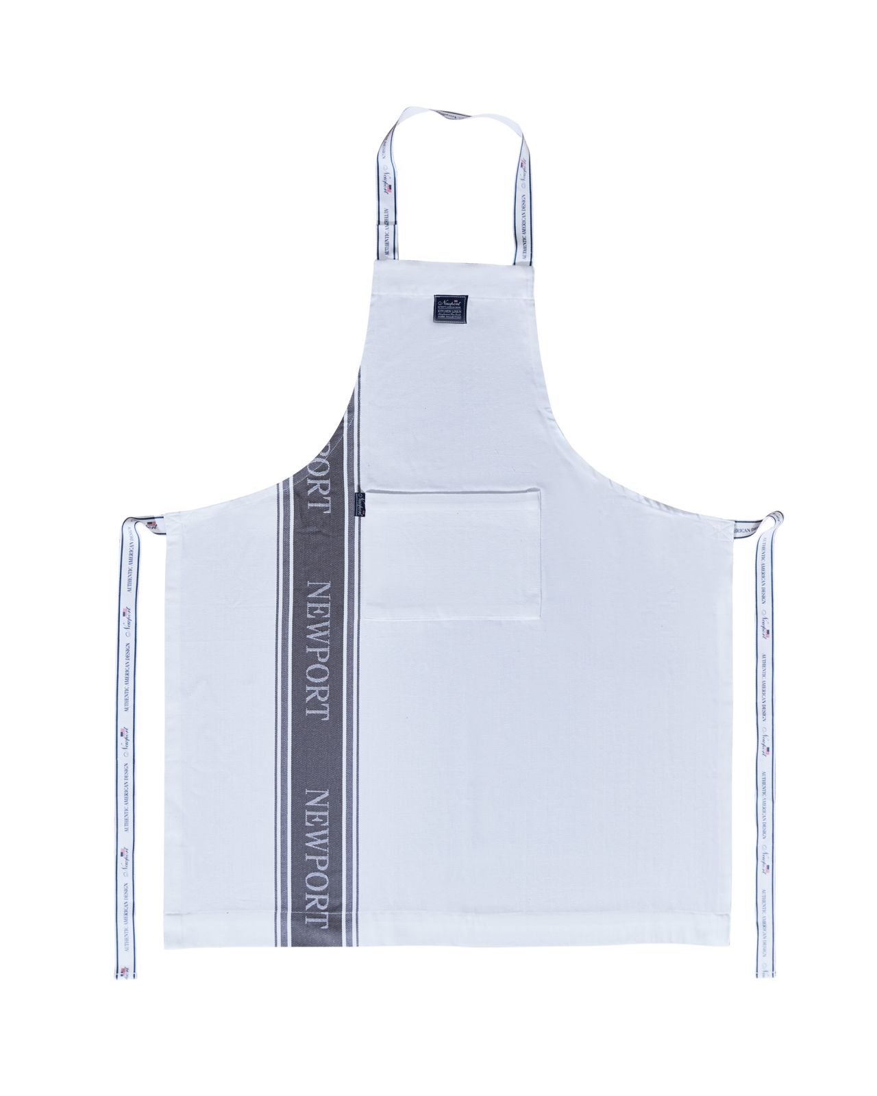 Provence apron white/grey