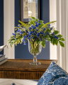 Sterling glass vase