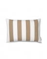 Striped putetrekk beige
