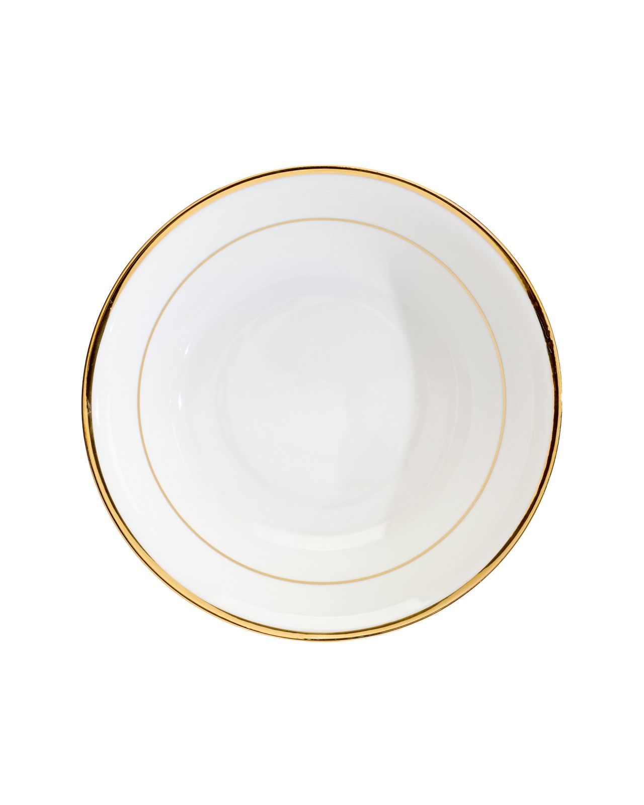 Fairmont sallads skål vit