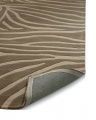 Zebra-Teppich Mocca