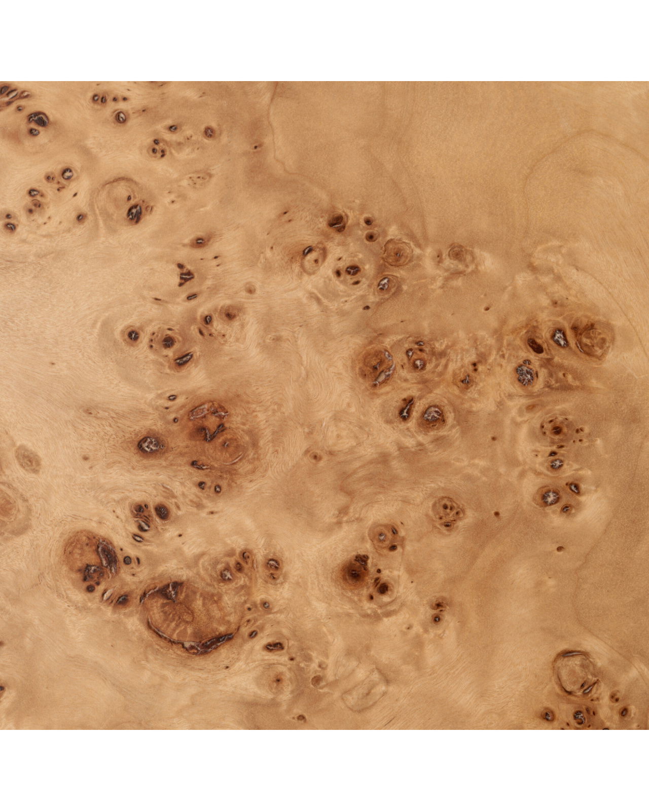 Quinton bokhylla light brown mappa burl