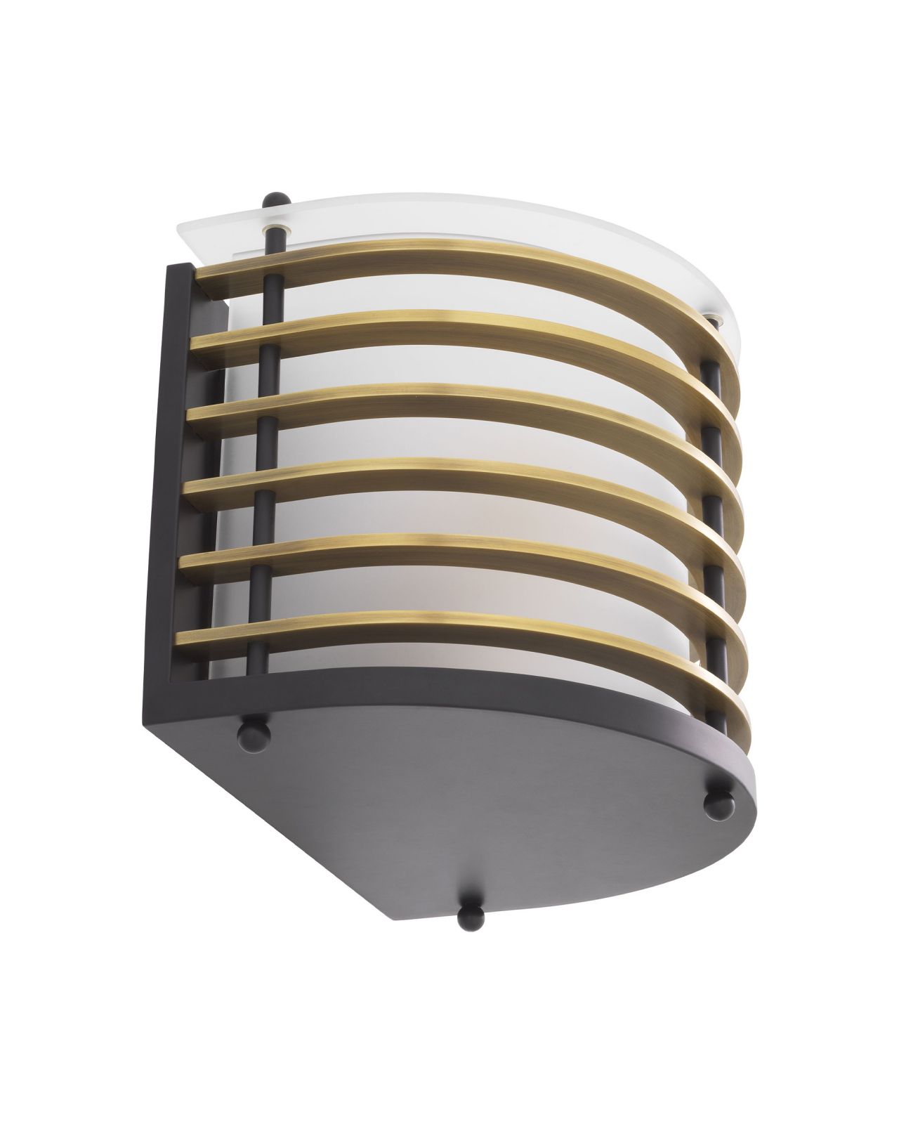 Logan vägglampa svart