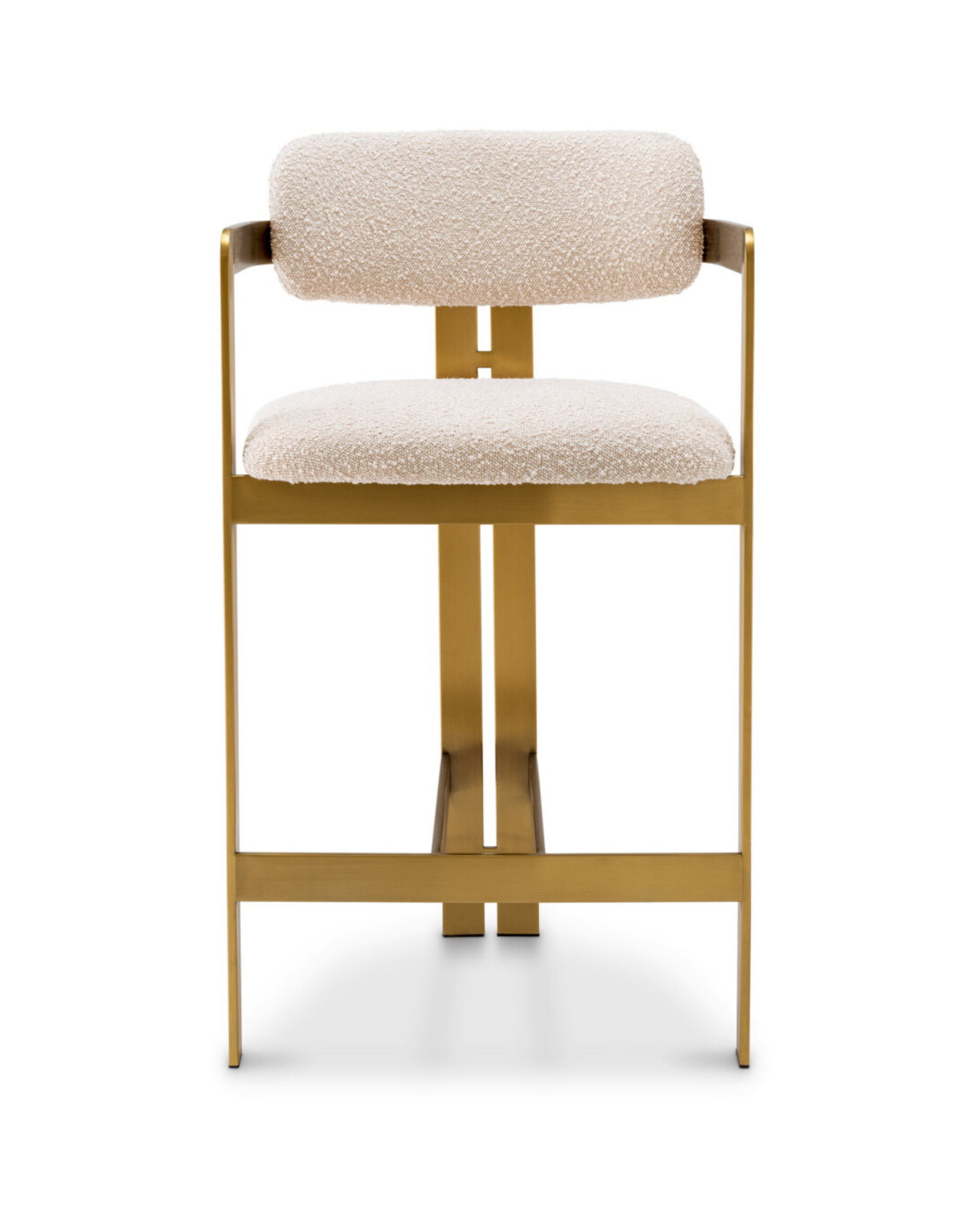Donato Counter Stool Bouclé Cream