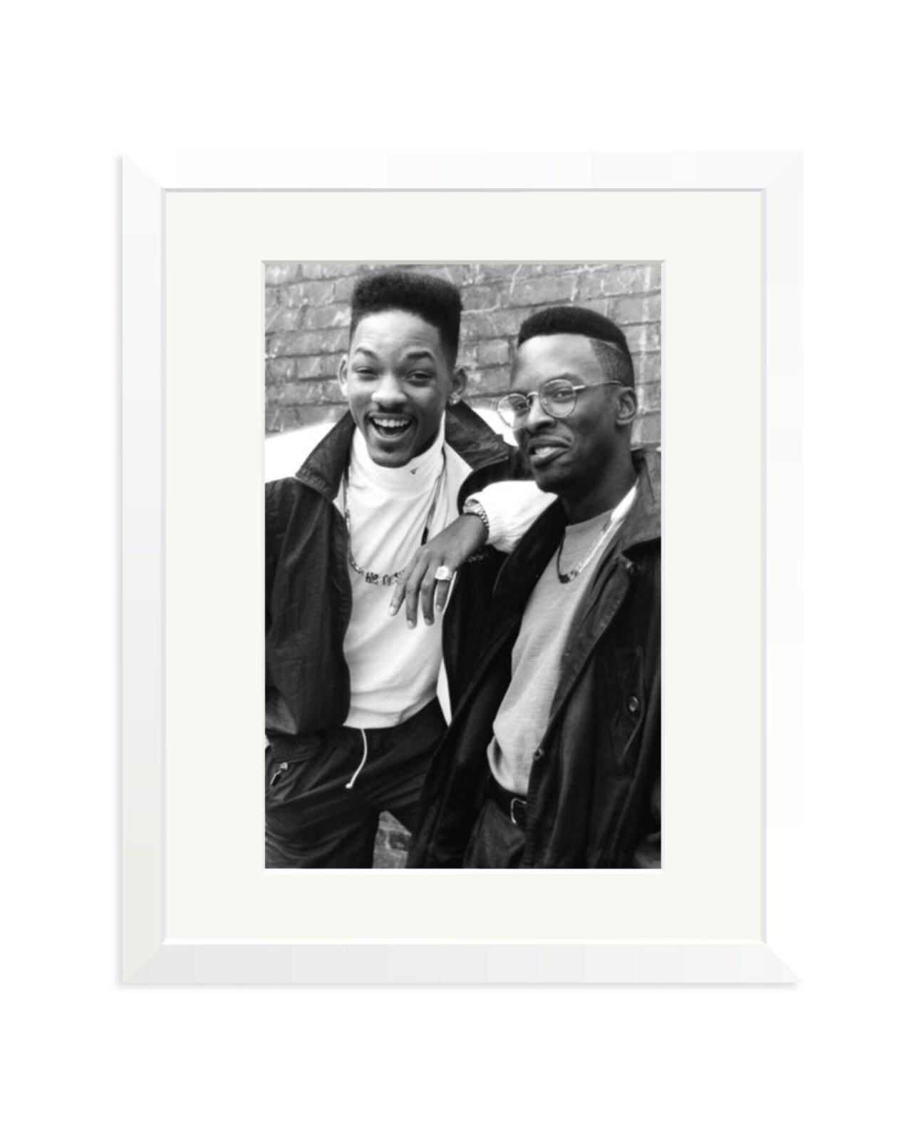 DJ Jazzy Jeff & The Fresh Prince Will Smith White / Medium