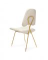 Maxime Dining Chair Belgium Stone Linen