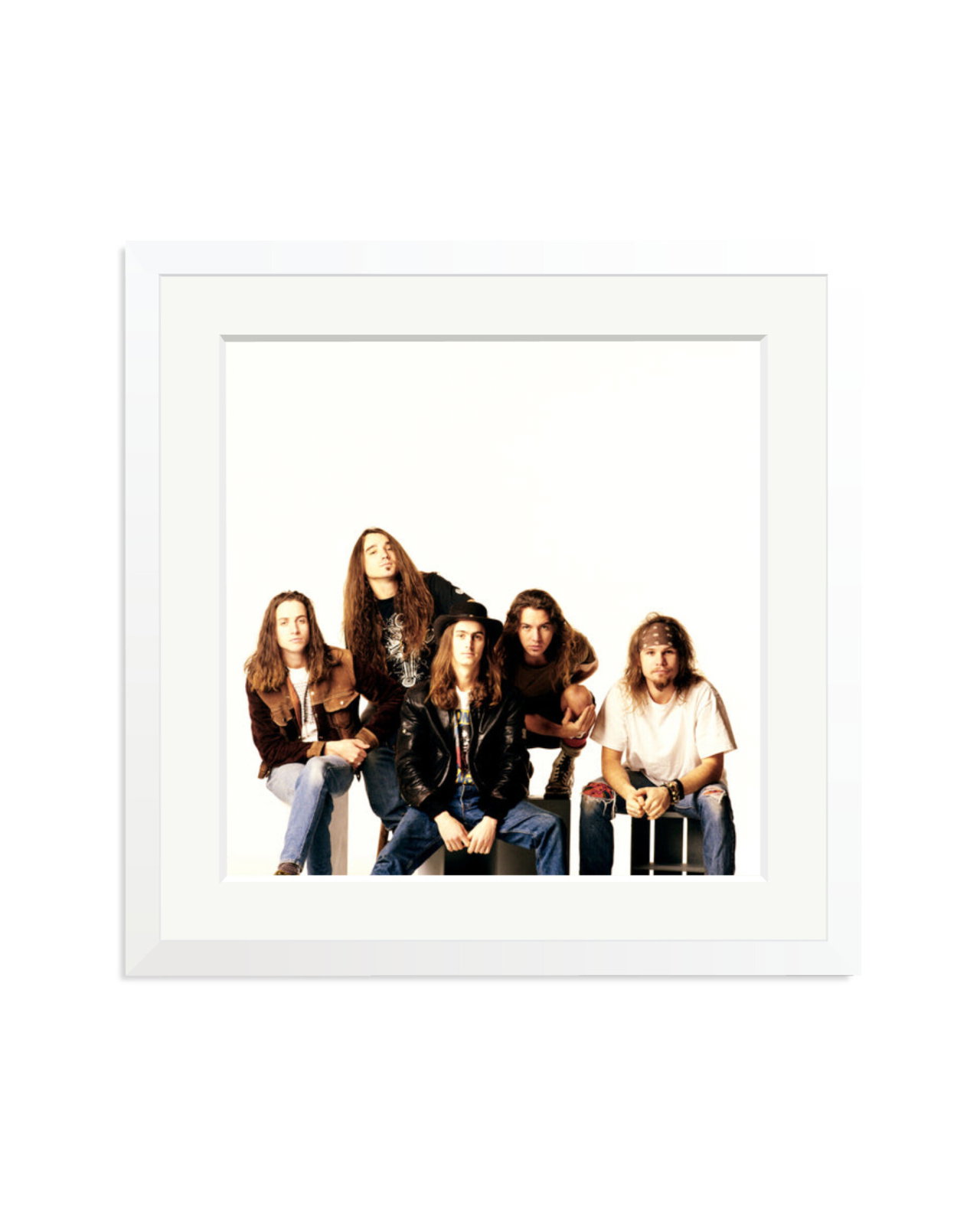 Pearl Jam Photoshoot White / Large