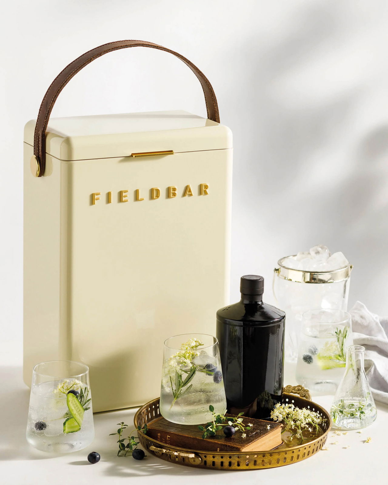 Fieldbar køleboks safari white