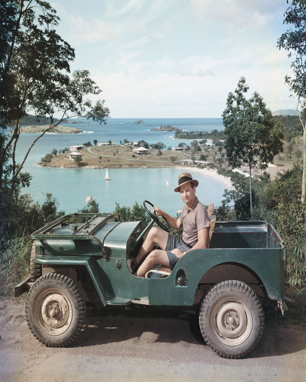 In A Jeep
