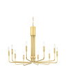 Brigitte taklampe antikk messing