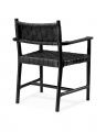 Tiberio Dining Chair With Arm Black