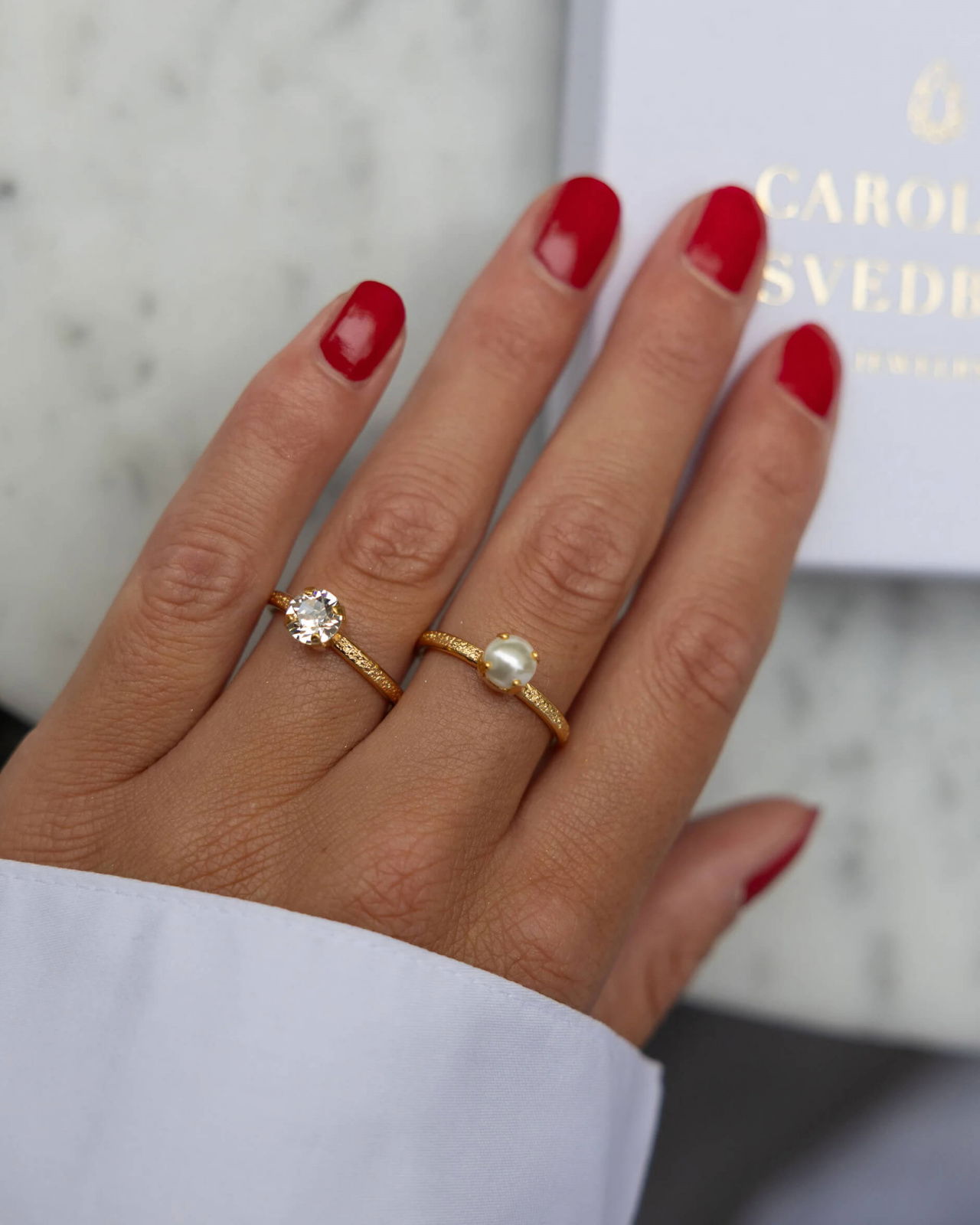 Natti ring crystal