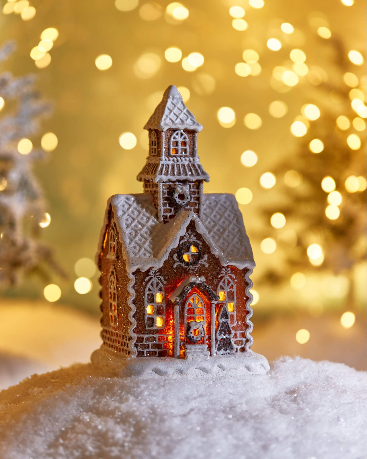 Castleford pepparkakshus juldekoration