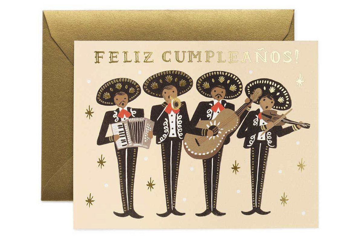 Mariachi Birthday Card