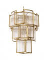 Jet Set Chandelier Antique Brass