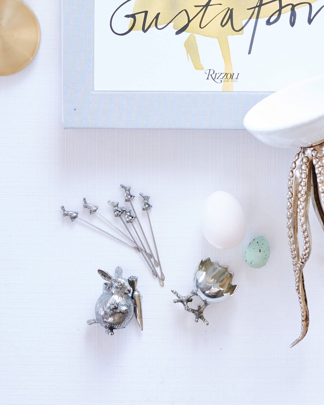 Hare cocktailpinnar tenn